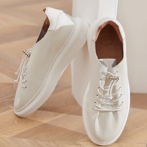 Ladies shoes deer leather shoes
